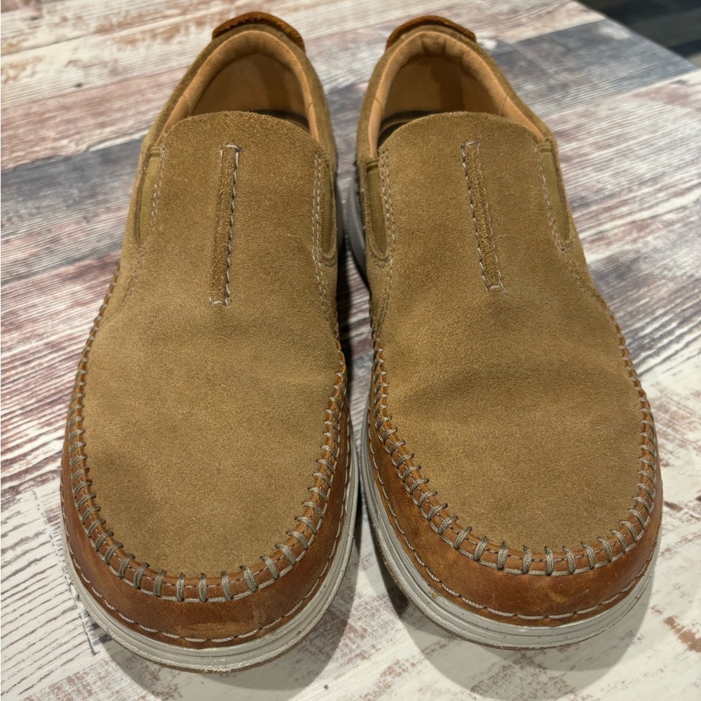 Clark’s Nature Walk Active Air brown leather Sz 8.5M.